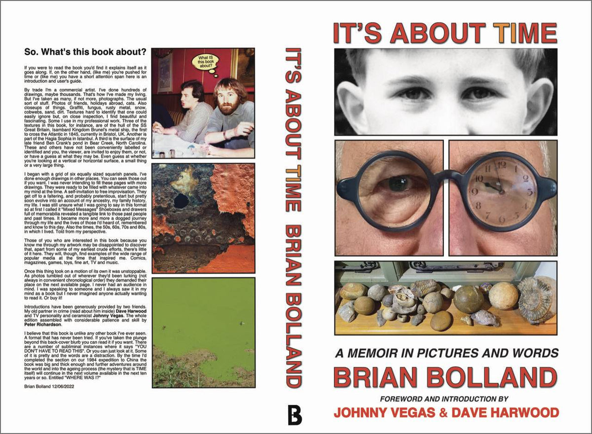 Memoir In Pictures & Words By Brian Bolland HC