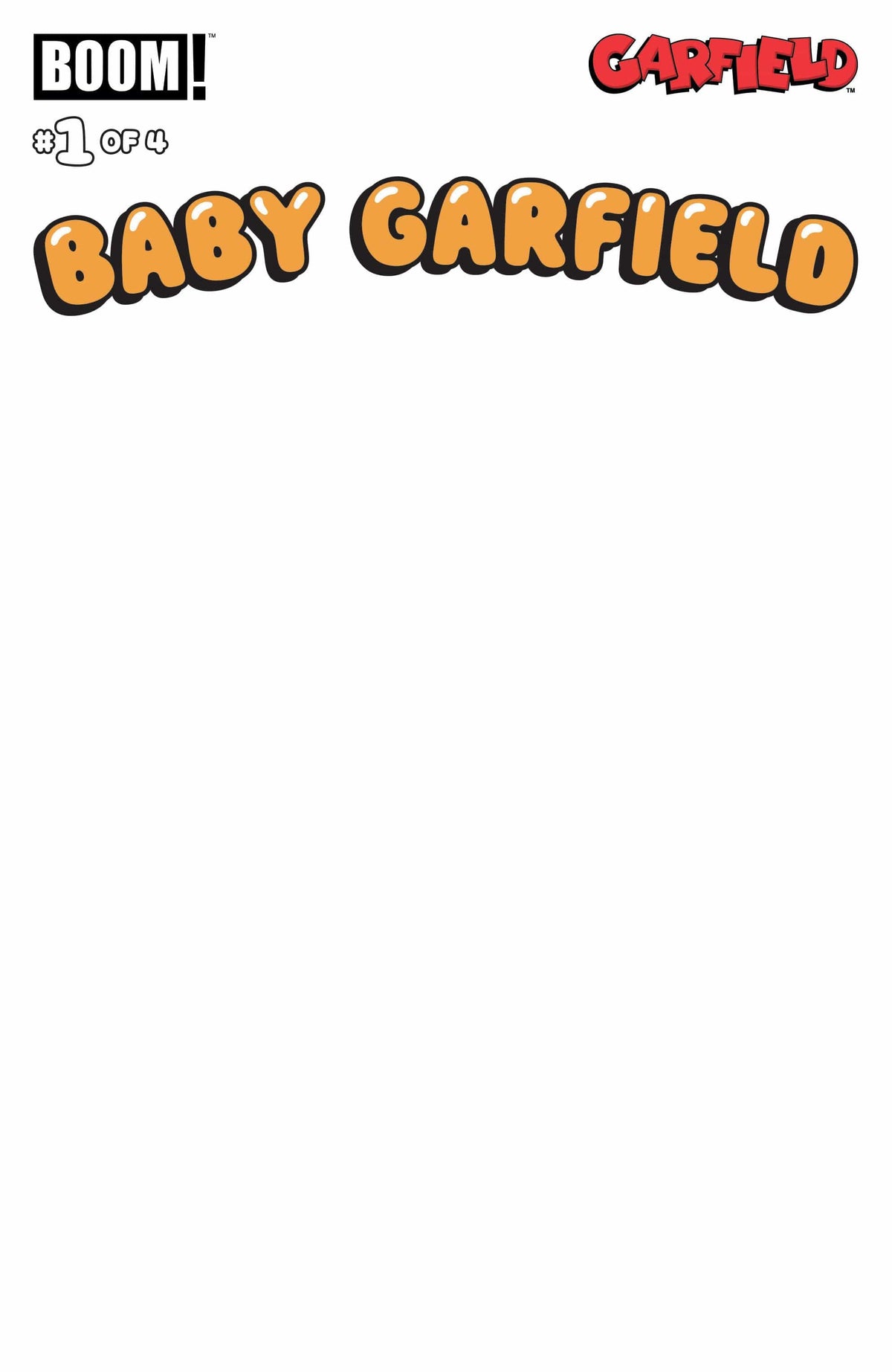 Baby Garfield #1 C Blank Sketch Variant (Dresed, Sketch)