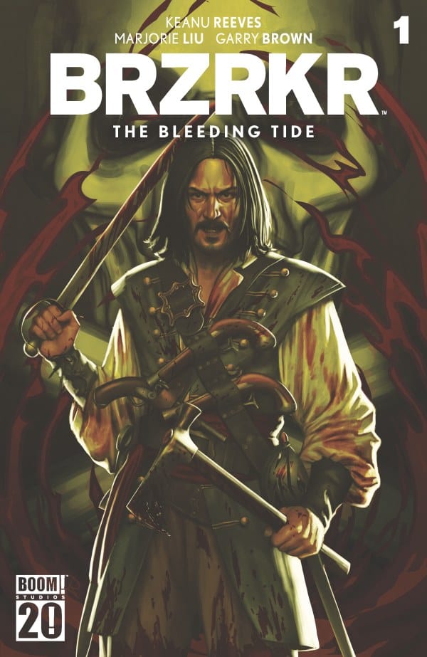 BRZRKR: The Bleeding Tide #1 E Variant (Dressed, Foil, Puebla)
