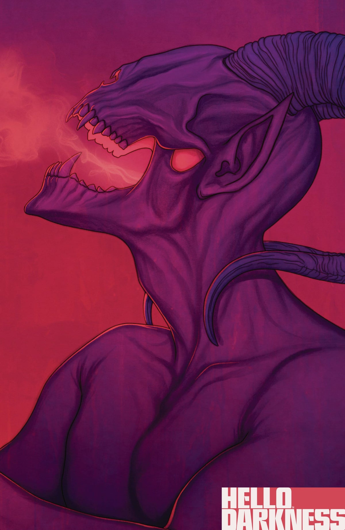 Hello Darkness #25 C Connecting Variant B (Dressed, Frison) (Release Date: 09/23/2026)