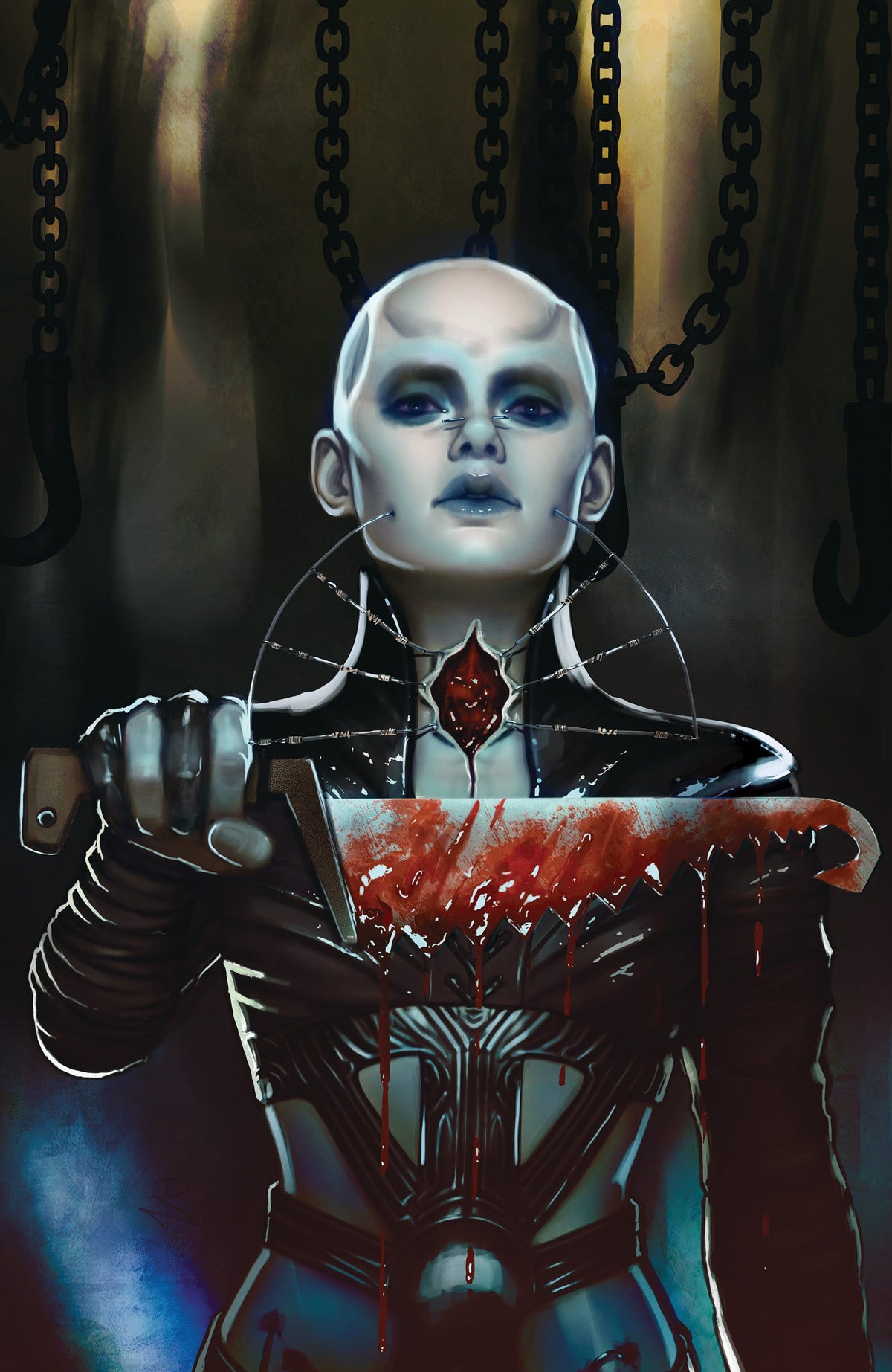 Hellraiser: Resurrections - The Deep Gospel #1 F Unlimited Variant (Full Art, Puebla) (Release Date: 09/16/2026)