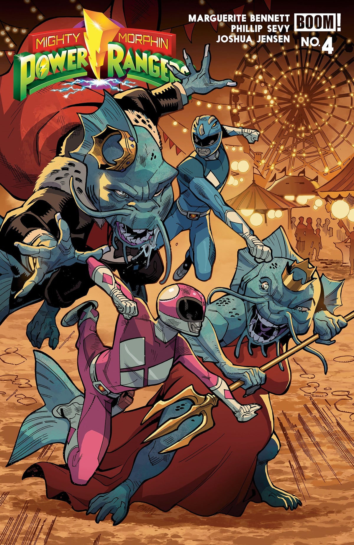 Mighty Morphin Power Rangers (2026) #4 A Main (Dressed, Balám) (Release Date: 09/23/2026)