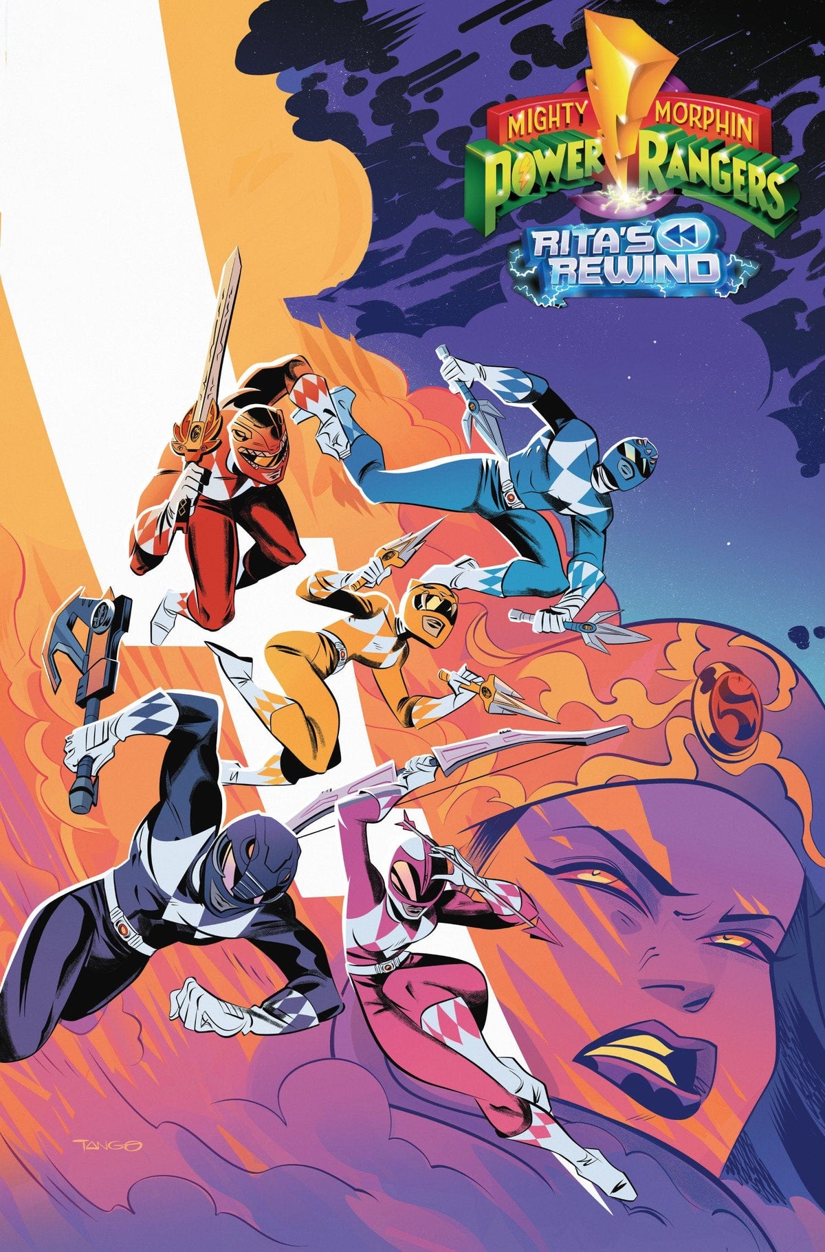 Mighty Morphin Power Rangers: Rita's Rewind #1 A Main (Dressed, Tango)