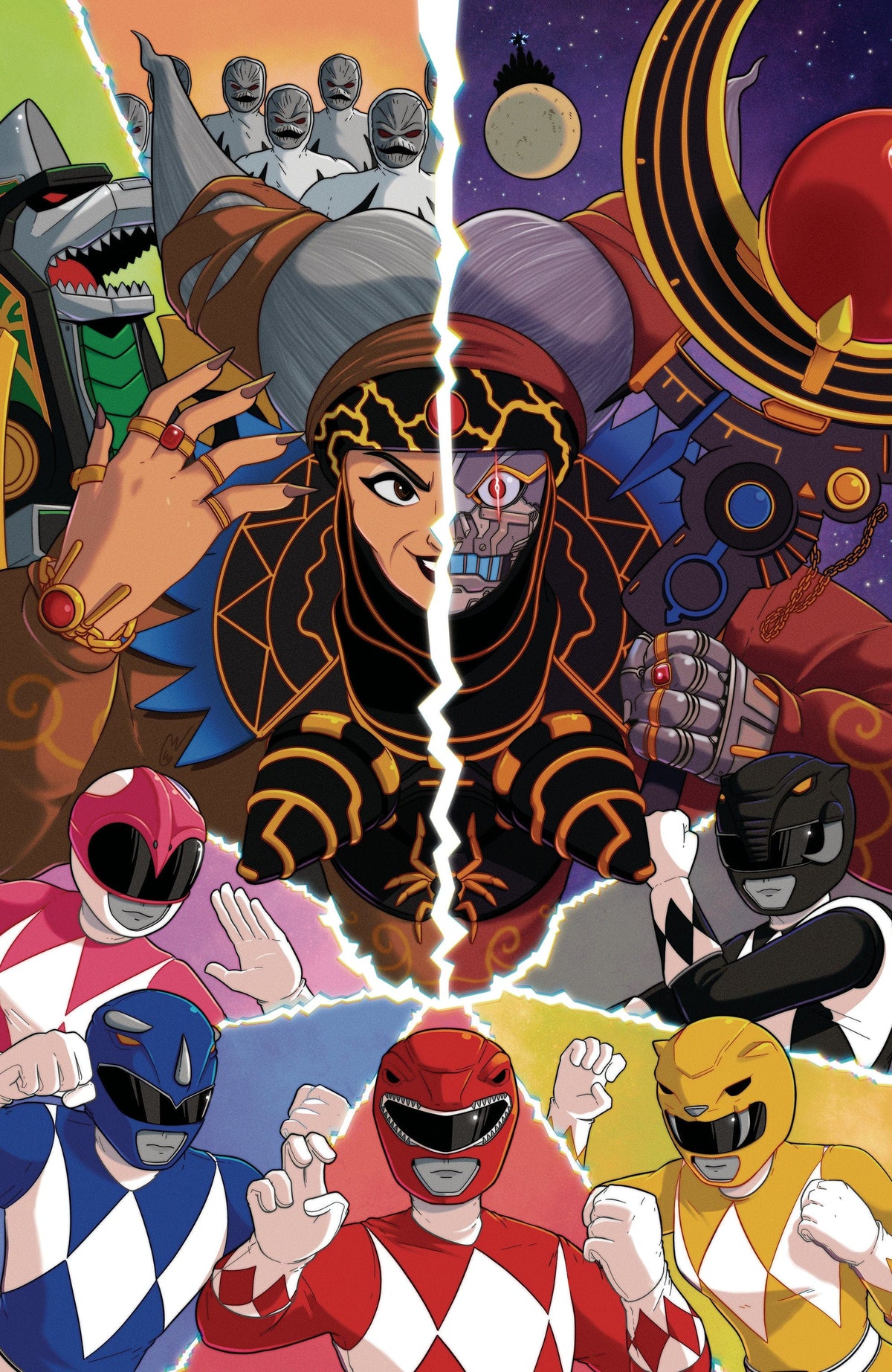 Mighty Morphin Power Rangers: Rita's Rewind #1 B Variant (Dressed, Gregson)