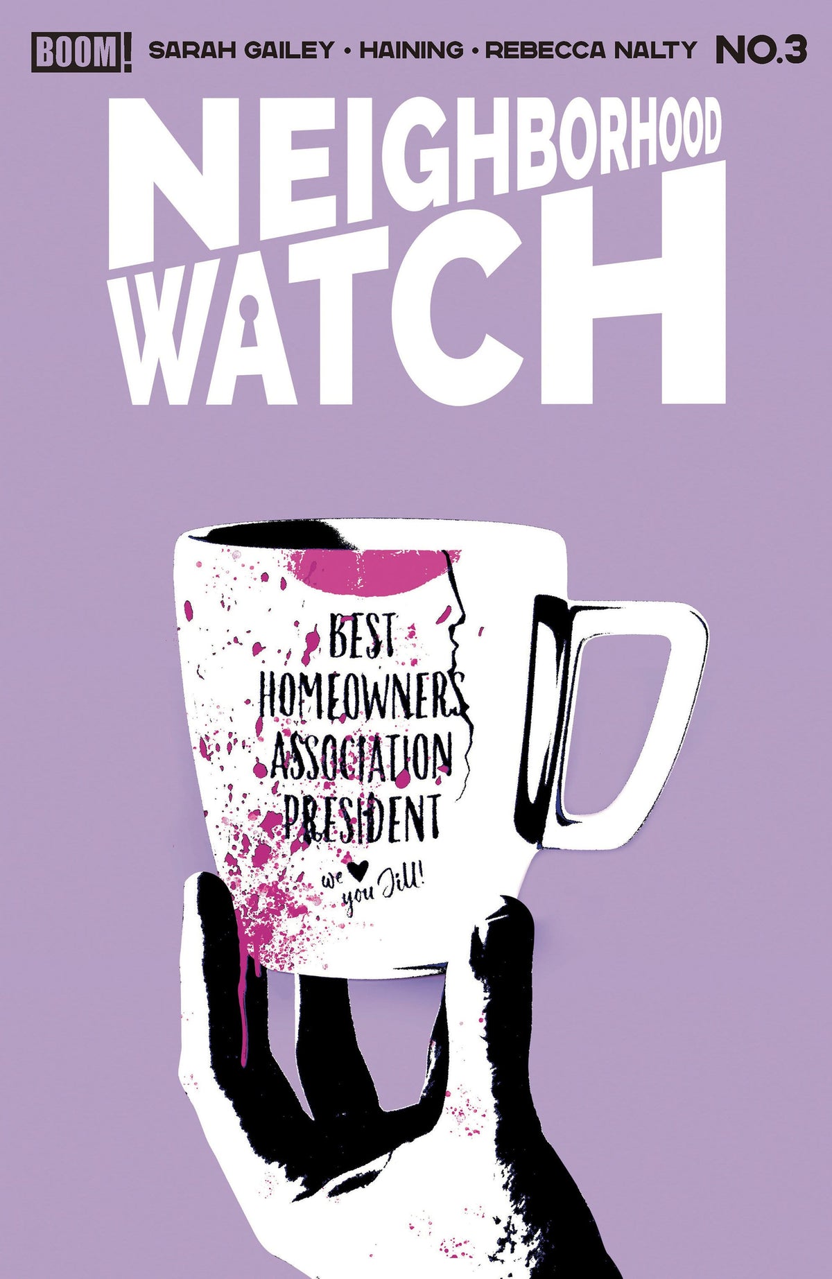 Neighborhood Watch #3 B Variant (Dressed, Carey)