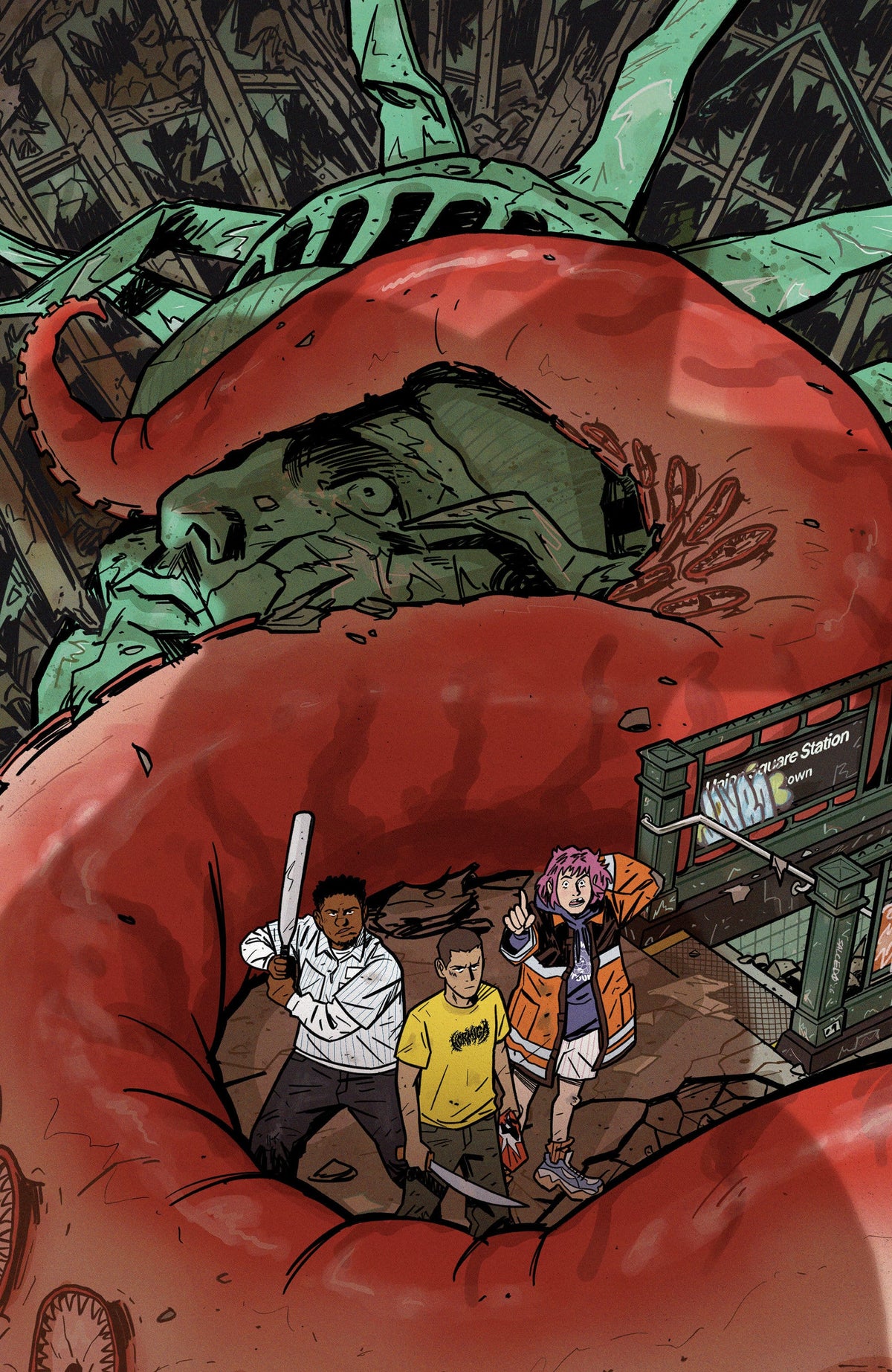 No Gods, No Masters #1 E Unlockable Variant (Full Art, Salcedo) (Release Date: 09/02/2026)