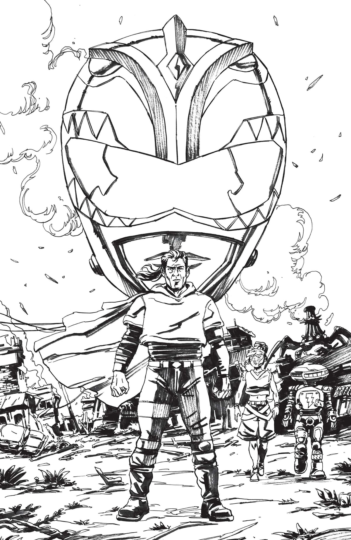 Power Rangers Green #1 N Unlimited Variant (Full Art, Vargas) (Release Date: 08/05/2026)