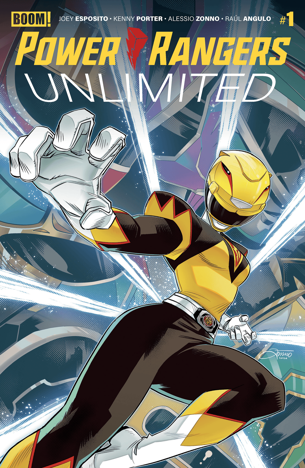 Power Rangers Unlimited #1 ZB 2nd Printing (Dressed, Zonno) (Release Date: 08/12/2026)