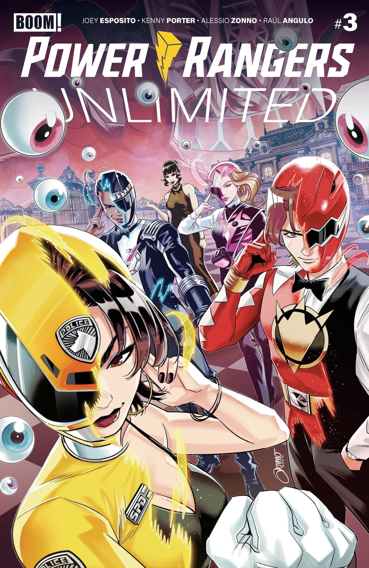 Power Rangers Unlimited #3 A Main (Dressed, Zonno) (Release Date: 09/09/2026)