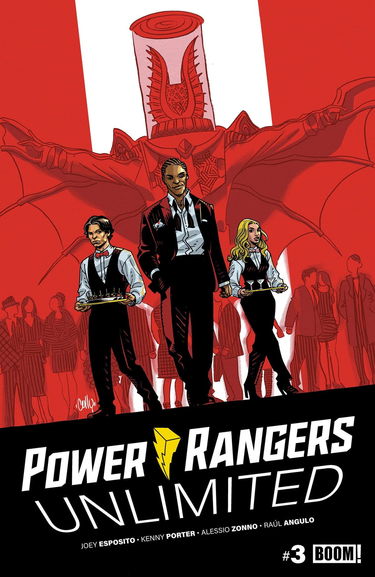 Power Rangers Unlimited #3 B Variant (Dressed, Hamner) (Release Date: 09/09/2026)