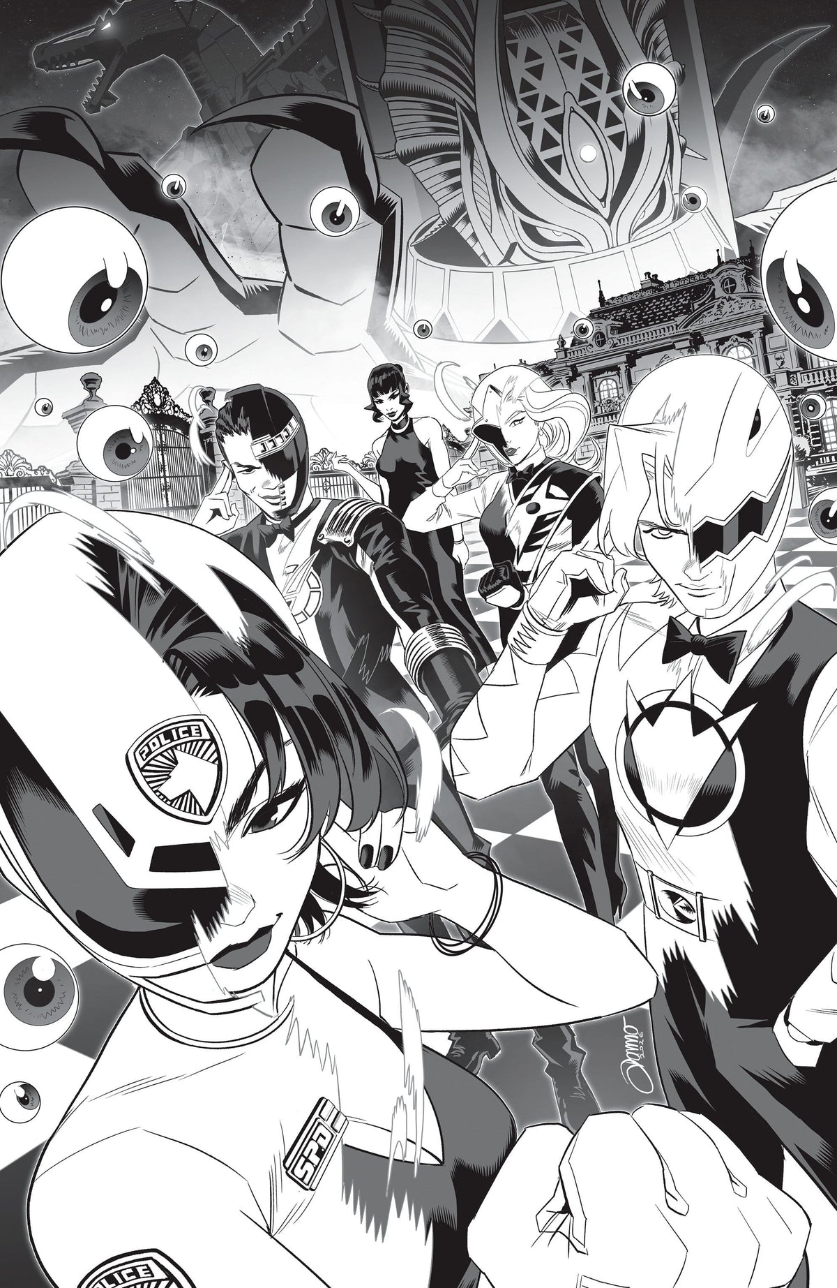 Power Rangers Unlimited #3 J Unlimited Variant (Full Art, Zonno) (Release Date: 09/09/2026)