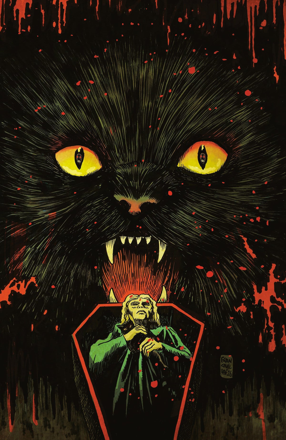 Stuff of Nightmares: The Cat in the Coffin #1 A Main (Dressed, Francavilla) (Release Date: 08/19/2026)