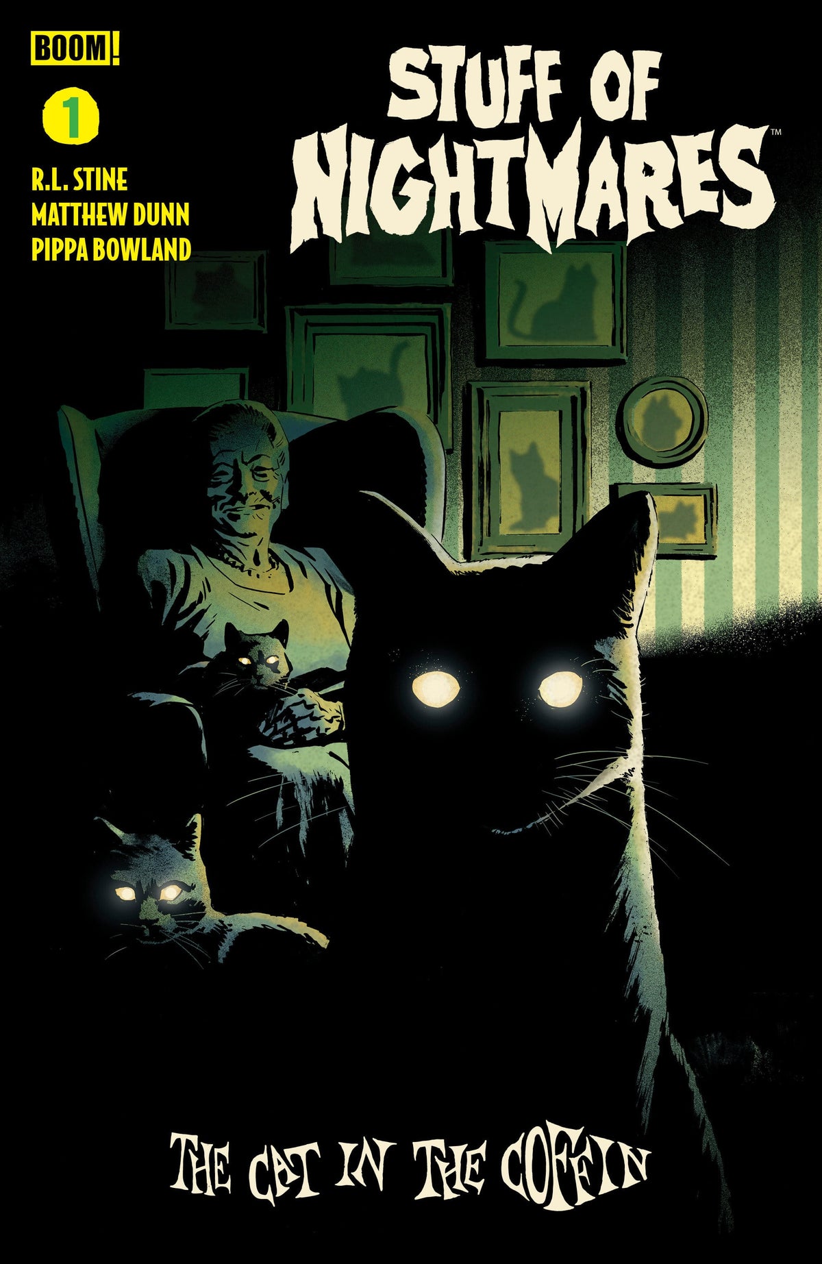 Stuff of Nightmares: The Cat in the Coffin #1 C Homage Variant (Dressed, Gorham) (Release Date: 08/26/2026)