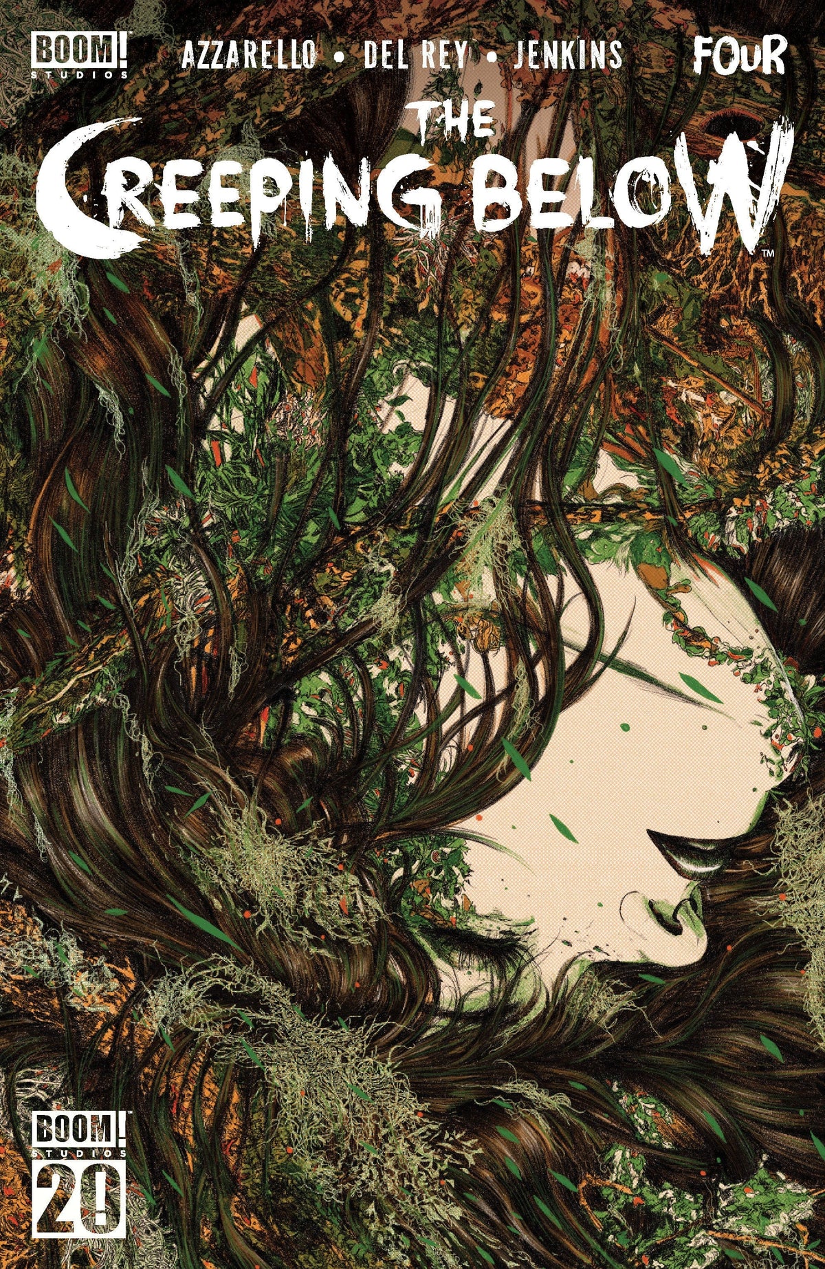 The Creeping Below #4 B Variant (Dressed, Rifkin)