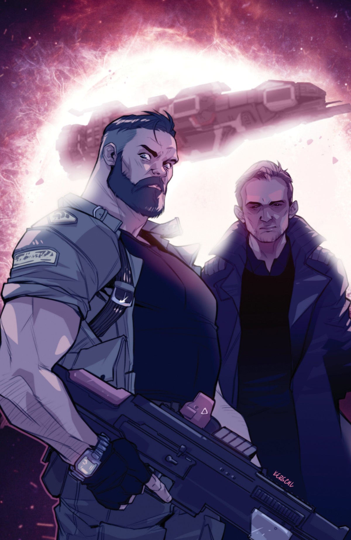 The Expanse: A Little Death #4 B Variant (Dressed, Kerschel)