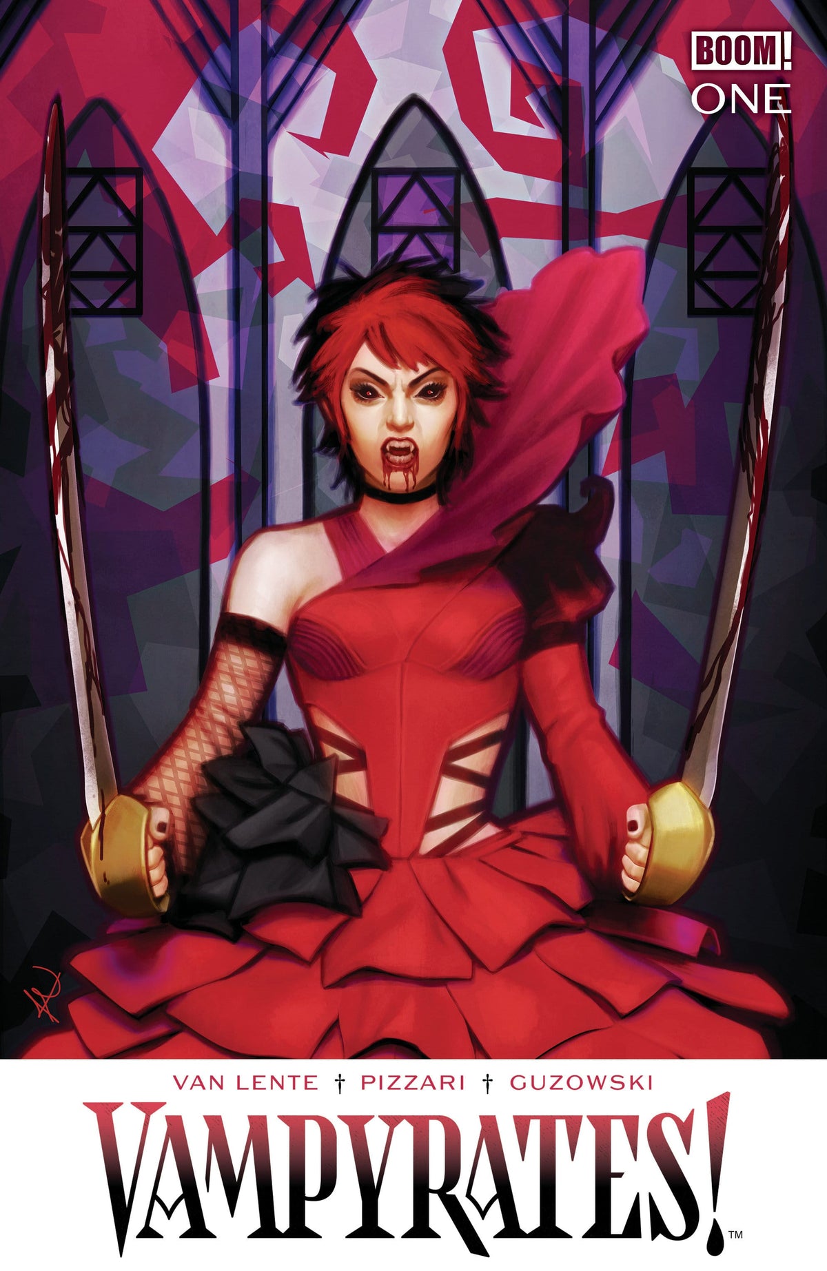 Vampyrates! #1 B Variant (Dressed, Puebla)