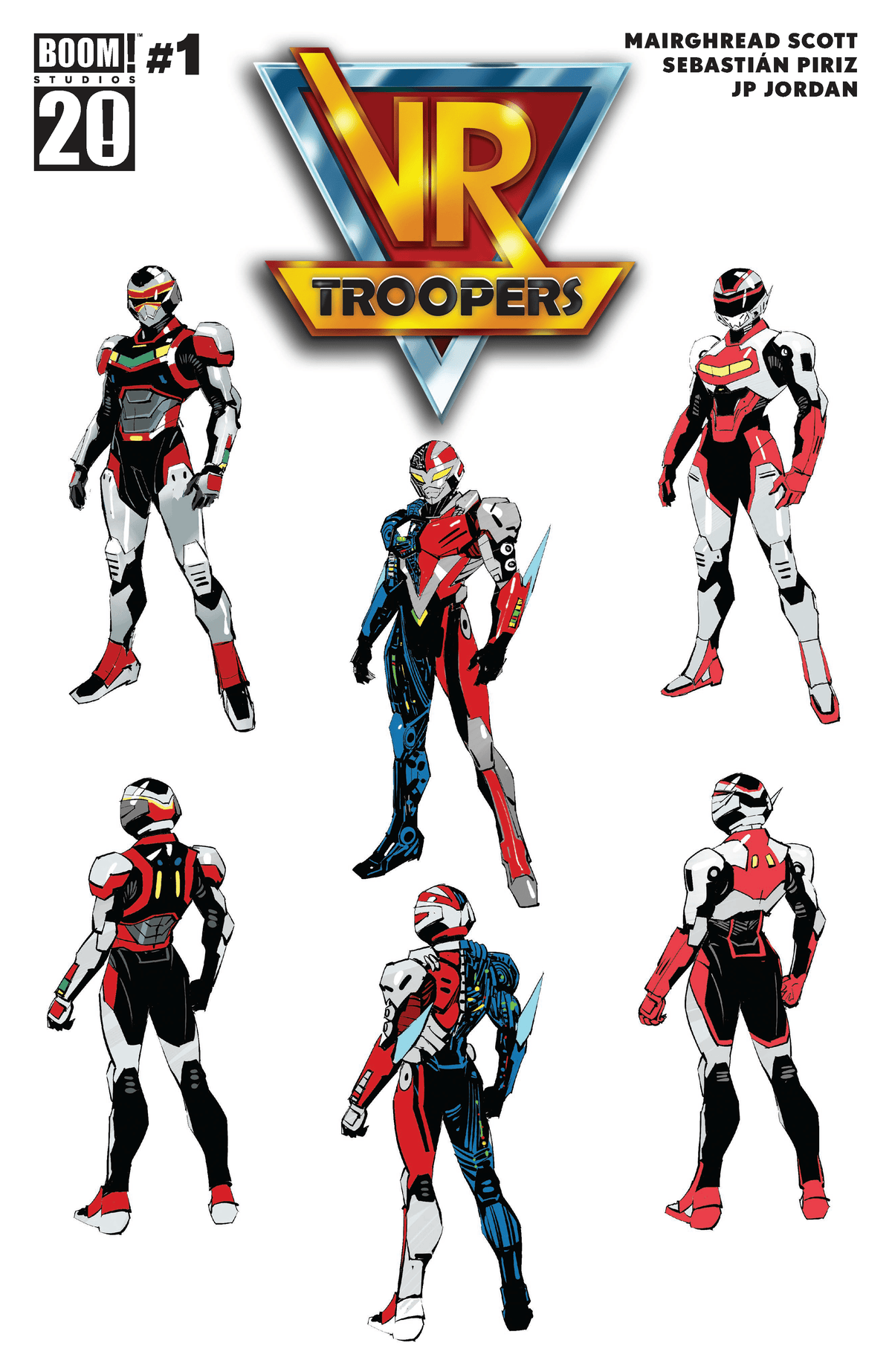VR Troopers #1 ZB 2nd Printing (Dressed, Mora)
