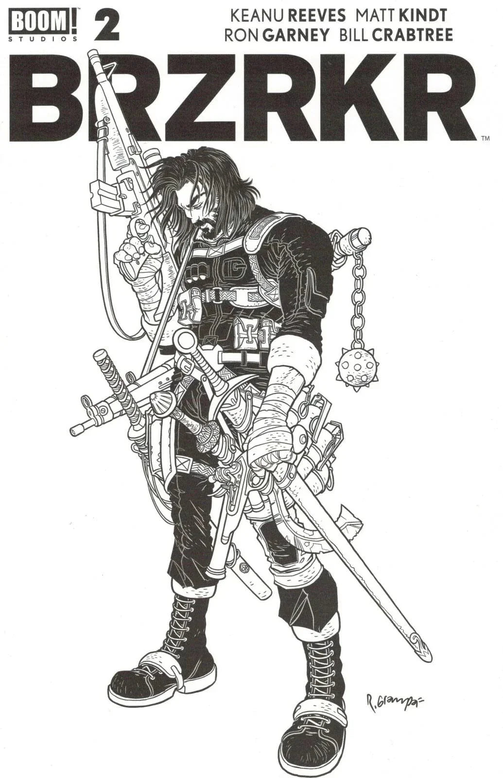 BRZRKR (BERZERKER) #2 CVR A GRAMPA SECRET VARIANT 2 (MR)