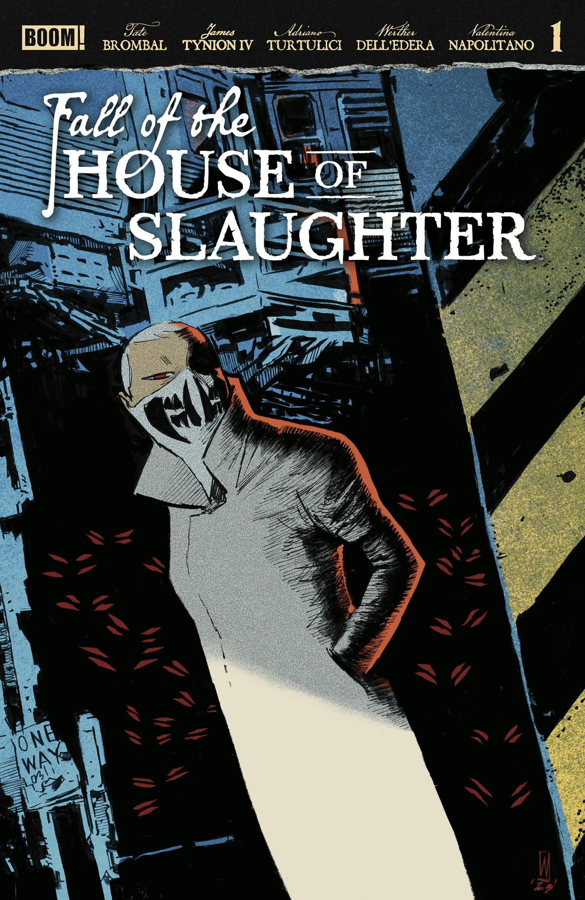 Fall of the House of Slaughter #1 B Main (Dressed, Dell'Edera)