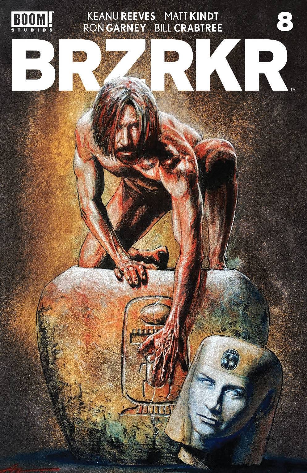 BRZRKR (BERZERKER) #8 (OF 12) COVER D CAMPBELL FOIL
