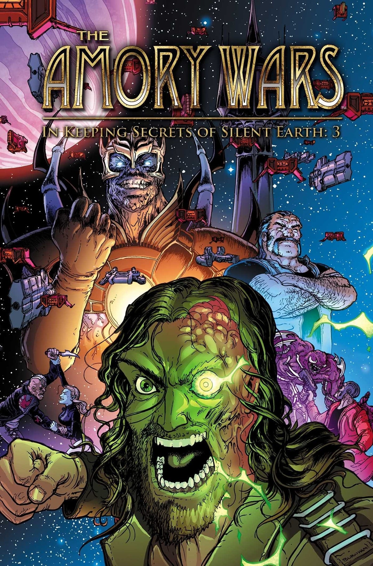 Amory Wars HC Keeping Secrets Of Silent Earth 3 (MR)
