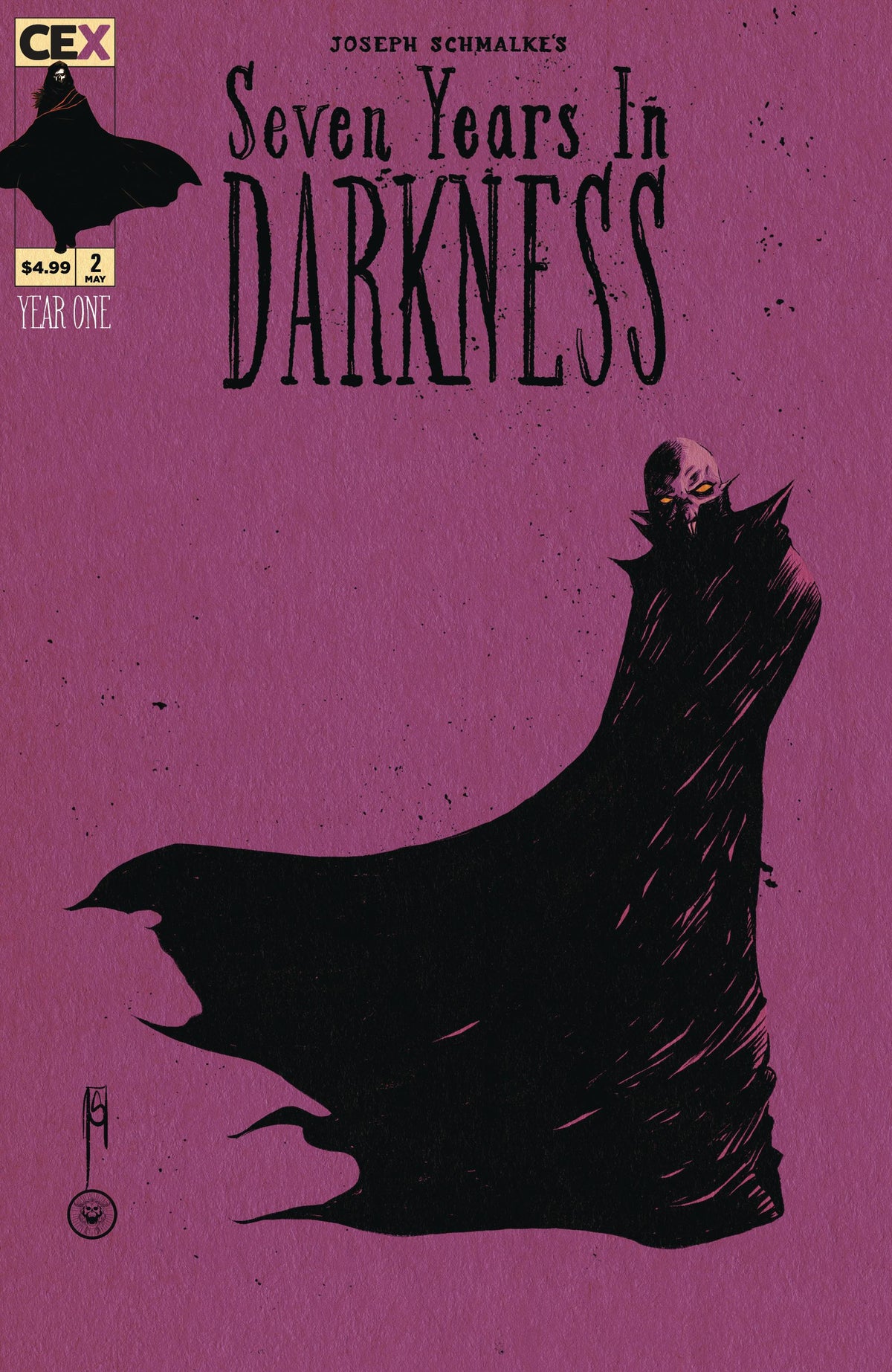 SEVEN YEARS IN DARKNESS #2 (OF 4) CVR A SCHMALKE