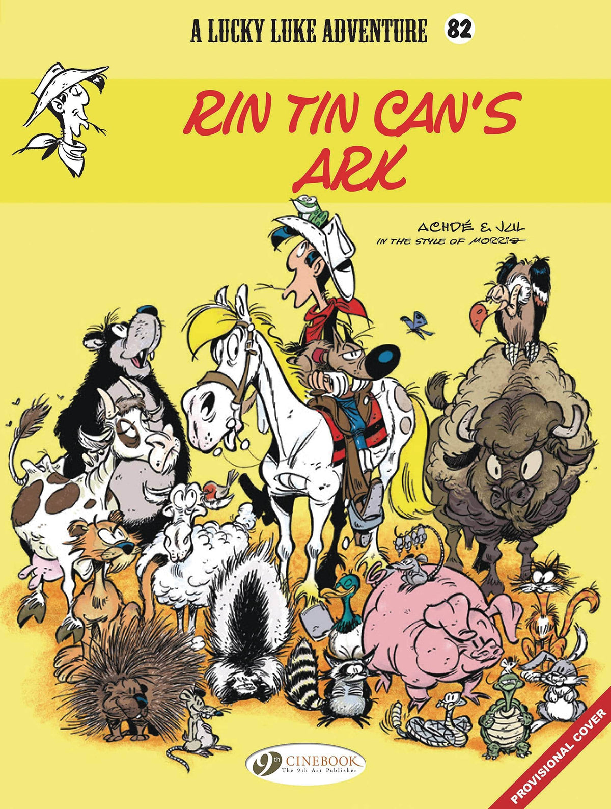 Lucky Luke TP Vol 82 Rin Tin Cans Ark