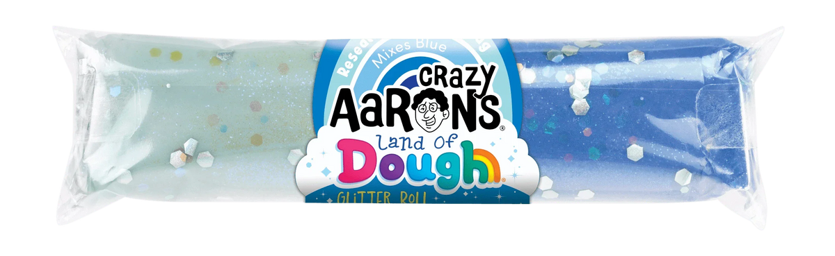 Crazy Aarons - BLUE/LIGHT BLUE GLITTER DOUGH ROLL