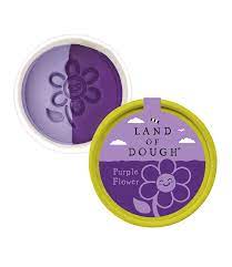 Land of Dough - 1 oz. Mini Cup, Purple Flower