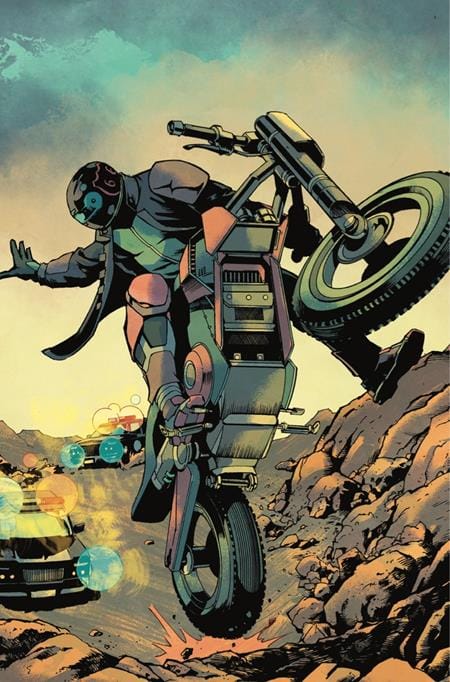 TEAM AMERICA RACING FULL THROTTLE EDITION #1 (ONE SHOT) CVR D JAVIER SALTARES VIRGIN VARIANT
