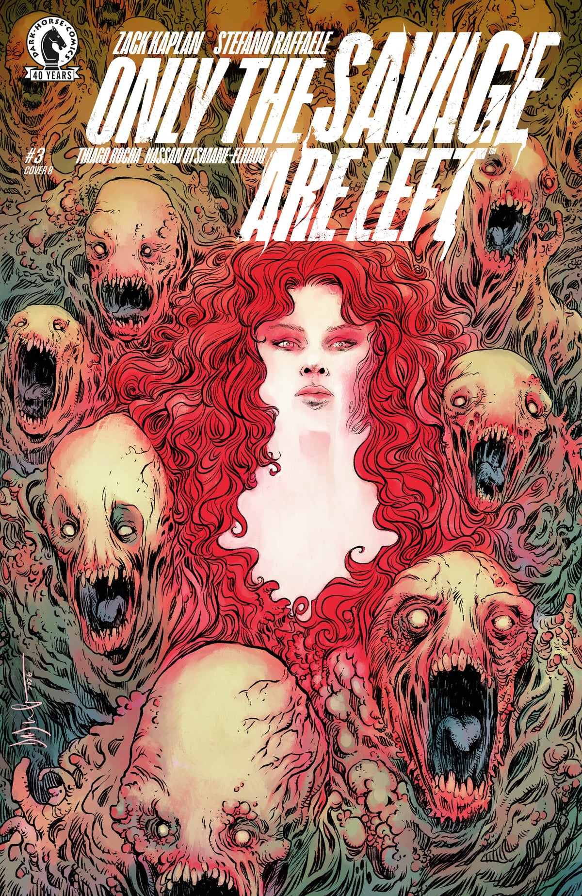 Only the Savage Are Left #3 (CVR B) (Dave Wachter)