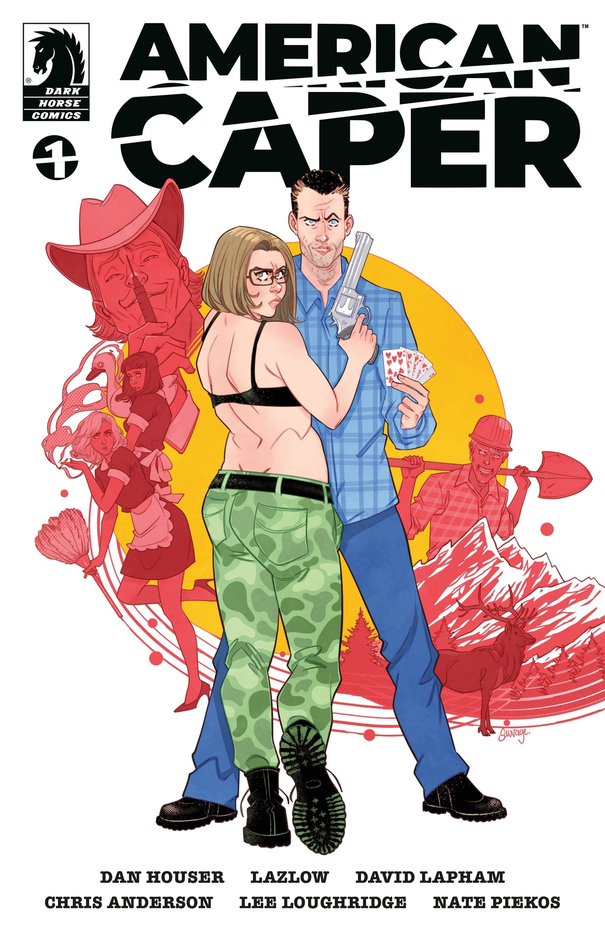American Caper #1 (CVR E) (Marguerite Sauvage)