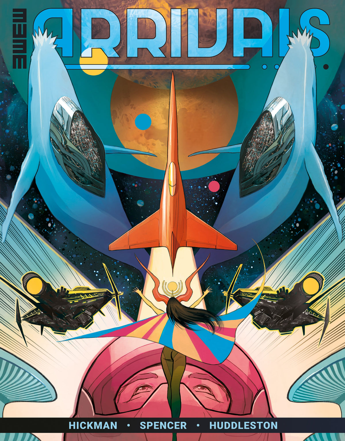 Arrivals #1 (CVR A) (3W3M) (Mike Huddleston) (Release Date: 10/21/2026)