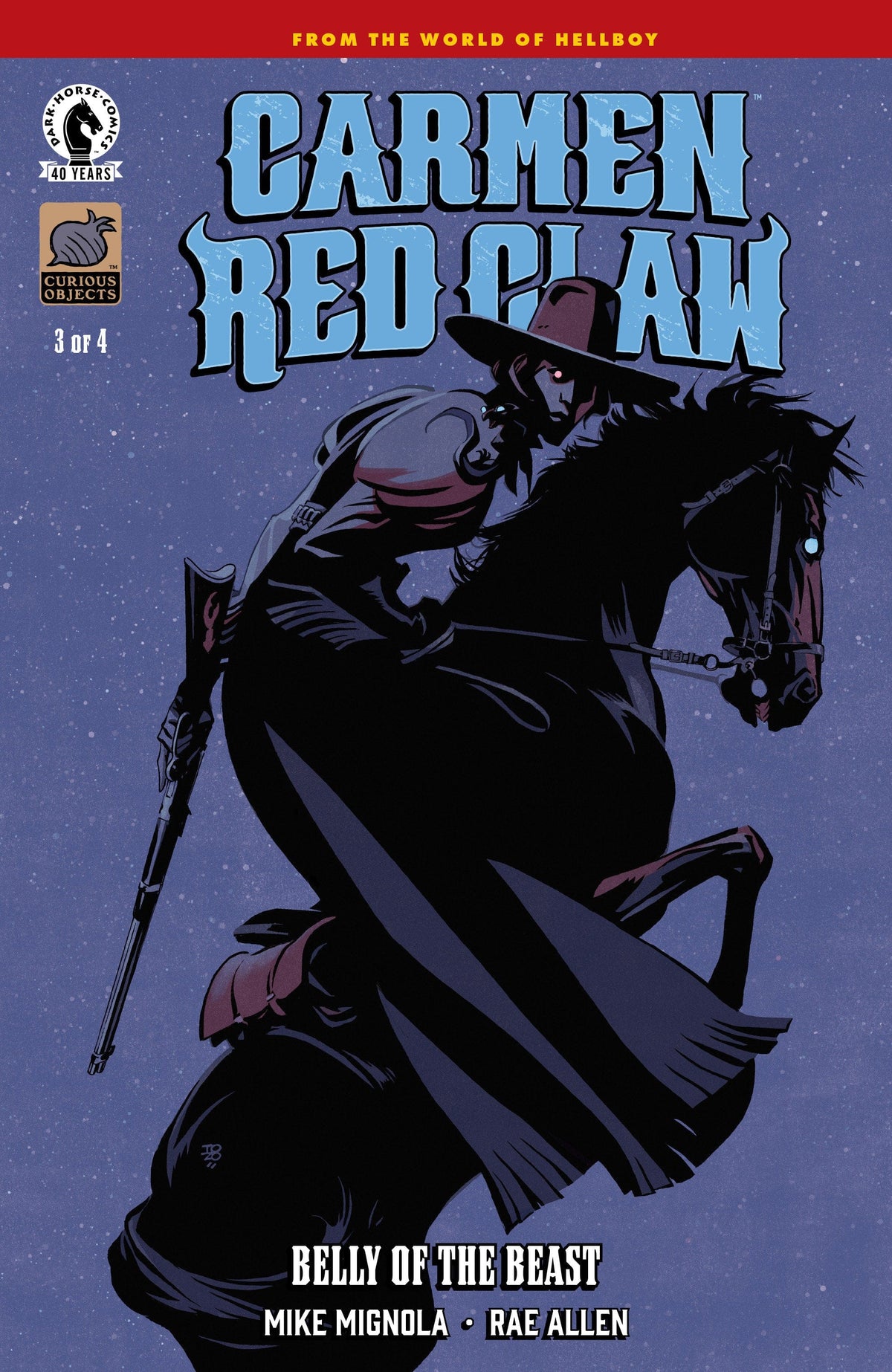 Carmen Red Claw: Belly of the Beast #3 (CVR B) (Tonci Zonjic)