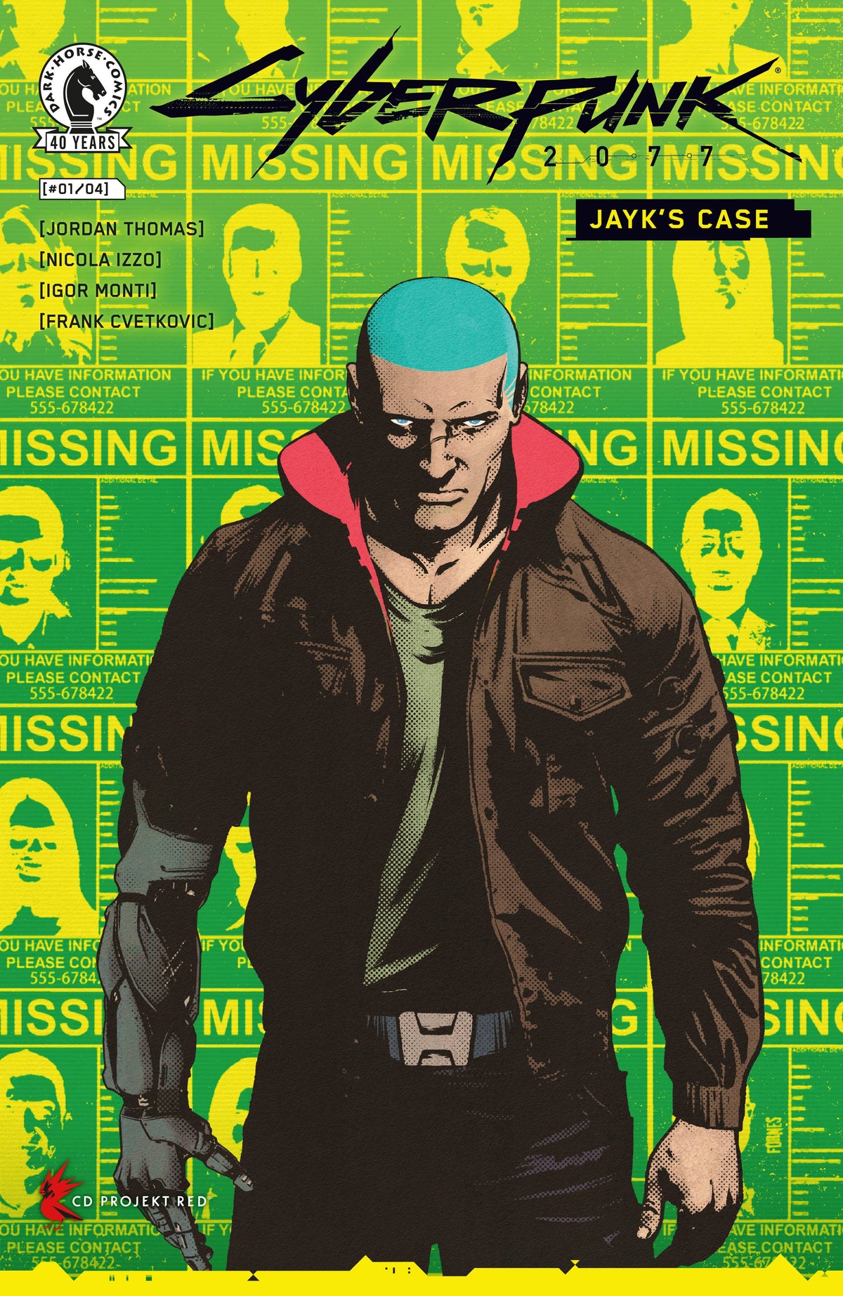 Cyberpunk 2077: Jayk's Case #1 (CVR B) (Jorge Fornes) (Release Date: 10/21/2026)