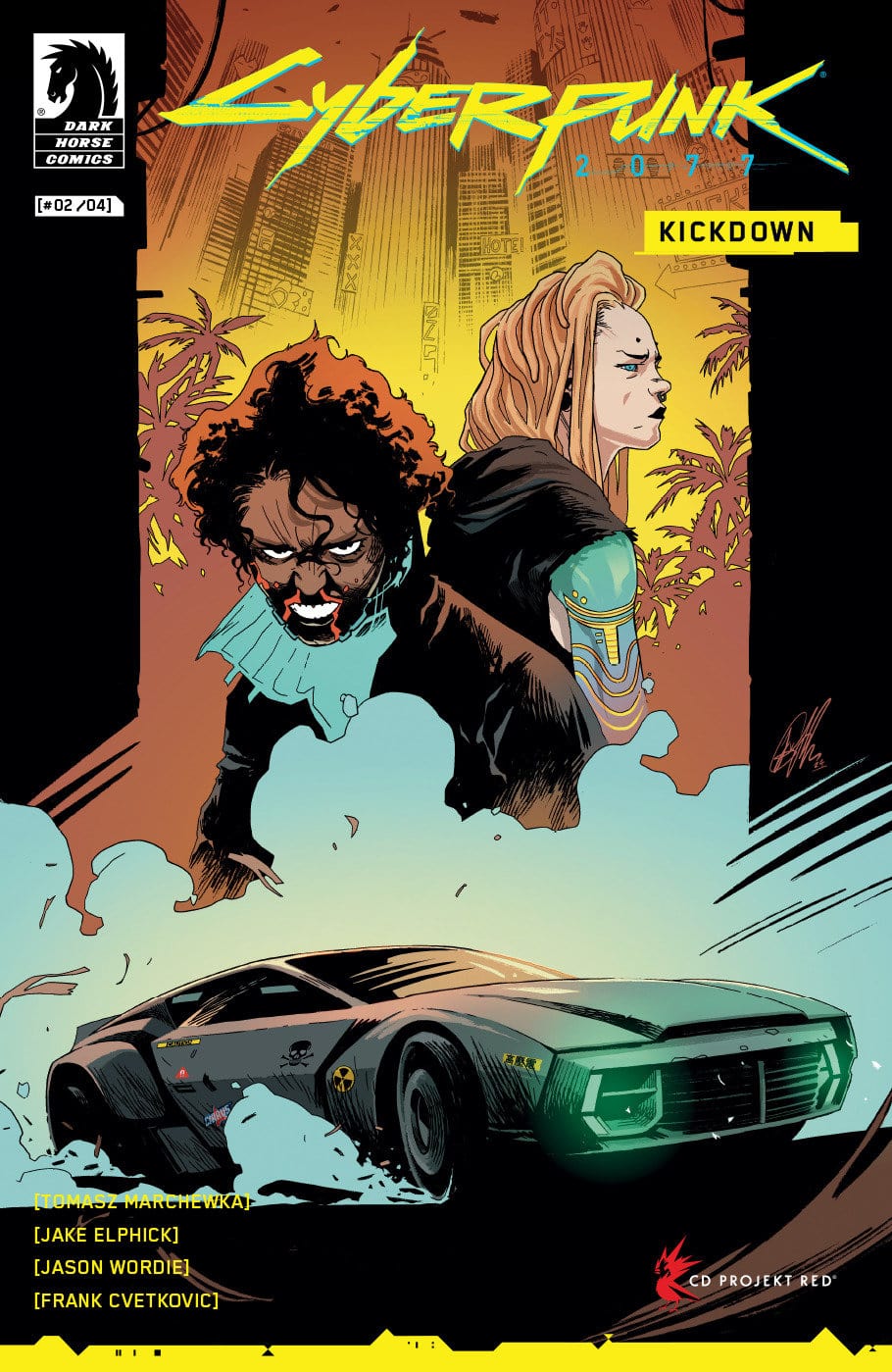 Cyberpunk 2077: Kickdown #2 CVR A (Jake Elphick)