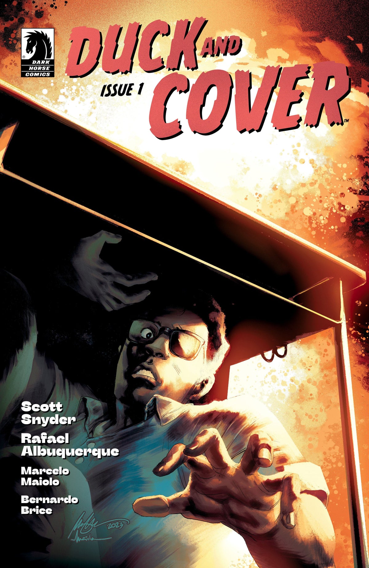 Duck and Cover #1 (CVR C) (Foil) (Rafael Albuquerque)