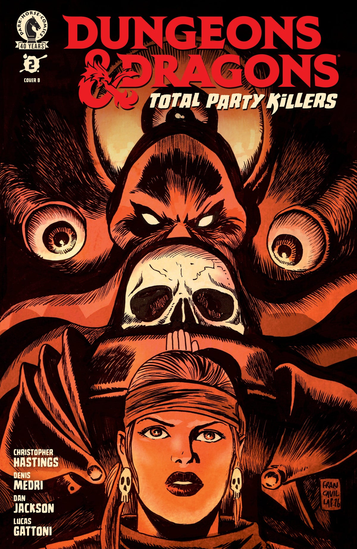 Dungeons & Dragons: Total Party Killers #2 (CVR B) (Francesco Francavilla)) (Release Date: 09/02/2026)