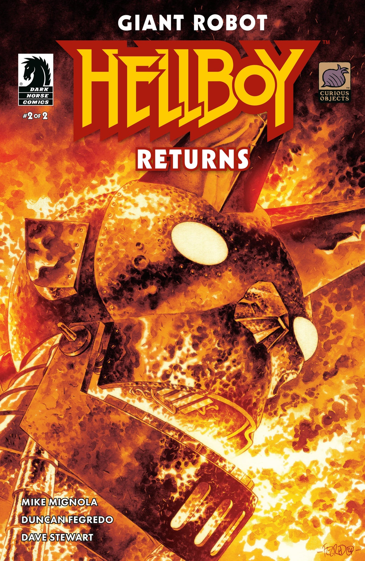 Giant Robot Hellboy Returns #2 (CVR A) (Duncan Fegredo) (Release Date: 09/02/2026)