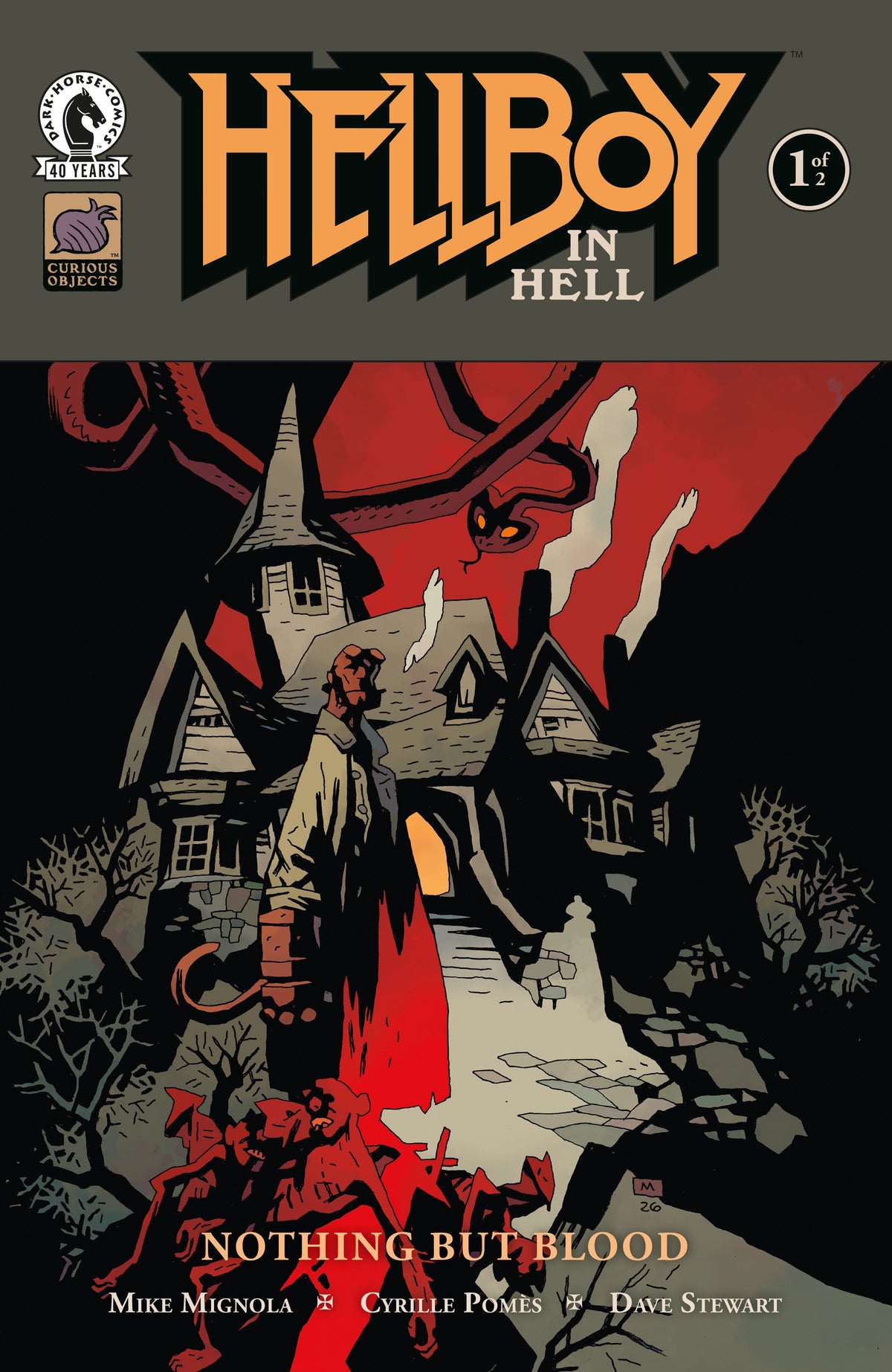 Hellboy in Hell: Nothing But Blood #1 (CVR B) (Mike Mignola) (Release Date: 10/07/2026)