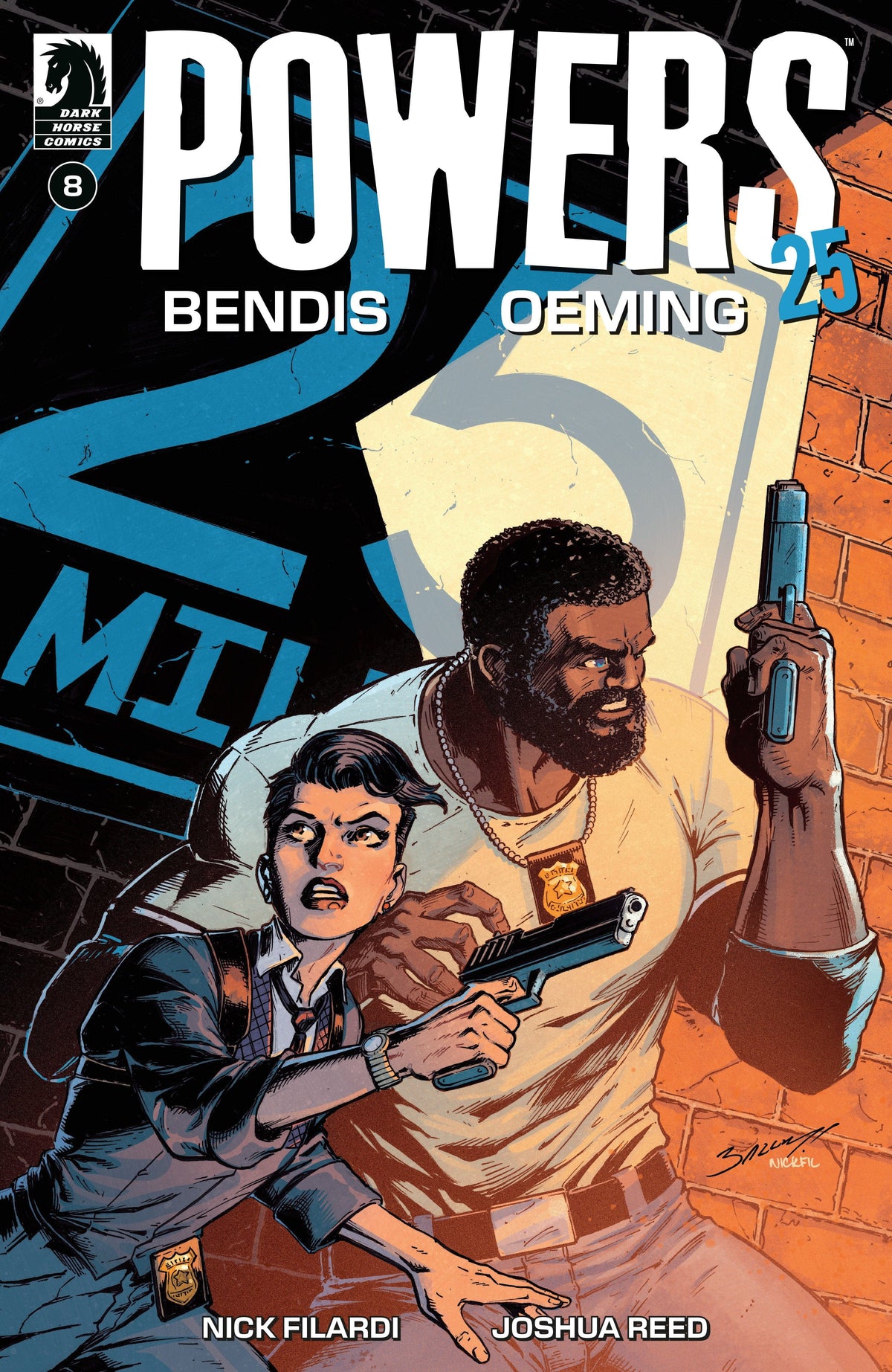 Powers 25 #8 (CVR B) (Mark Bagley)