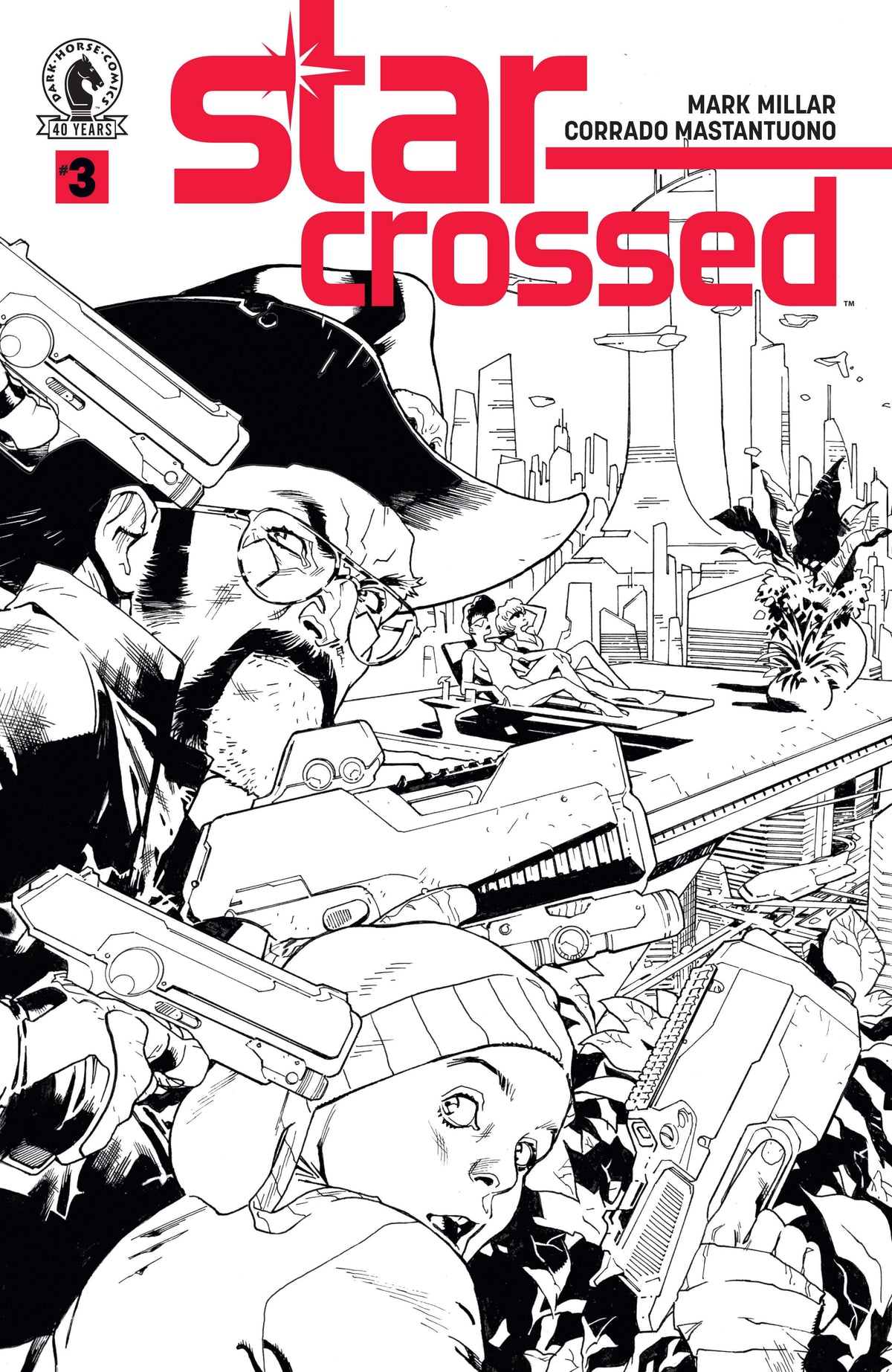 Star-Crossed #3 (CVR B) (B&W) (Stuart Immonen) (Release Date: 09/23/2026)
