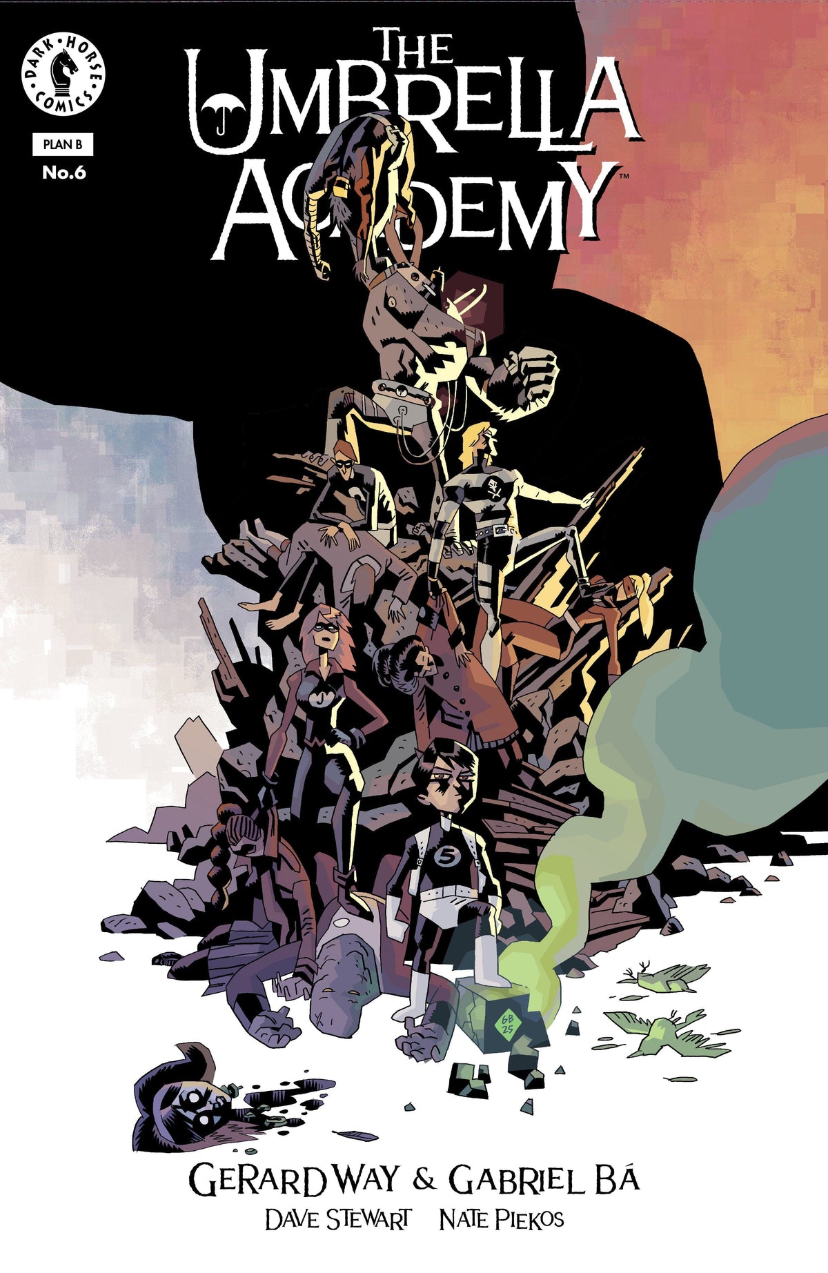 The Umbrella Academy: Plan B #6 (CVR A) (Gabriel Ba)