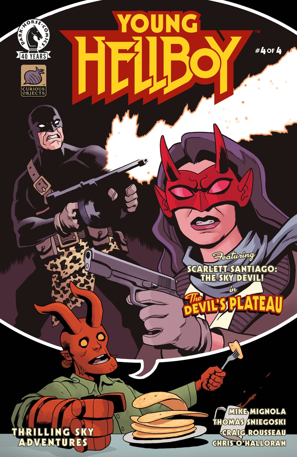 Young Hellboy: Thrilling Sky Adventures #4 (CVR B) (Ben Stenbeck) (Release Date: 09/16/2026)