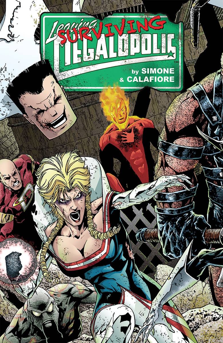 Leaving Megalopolis HC Vol 02 Surviving Megalopolis
