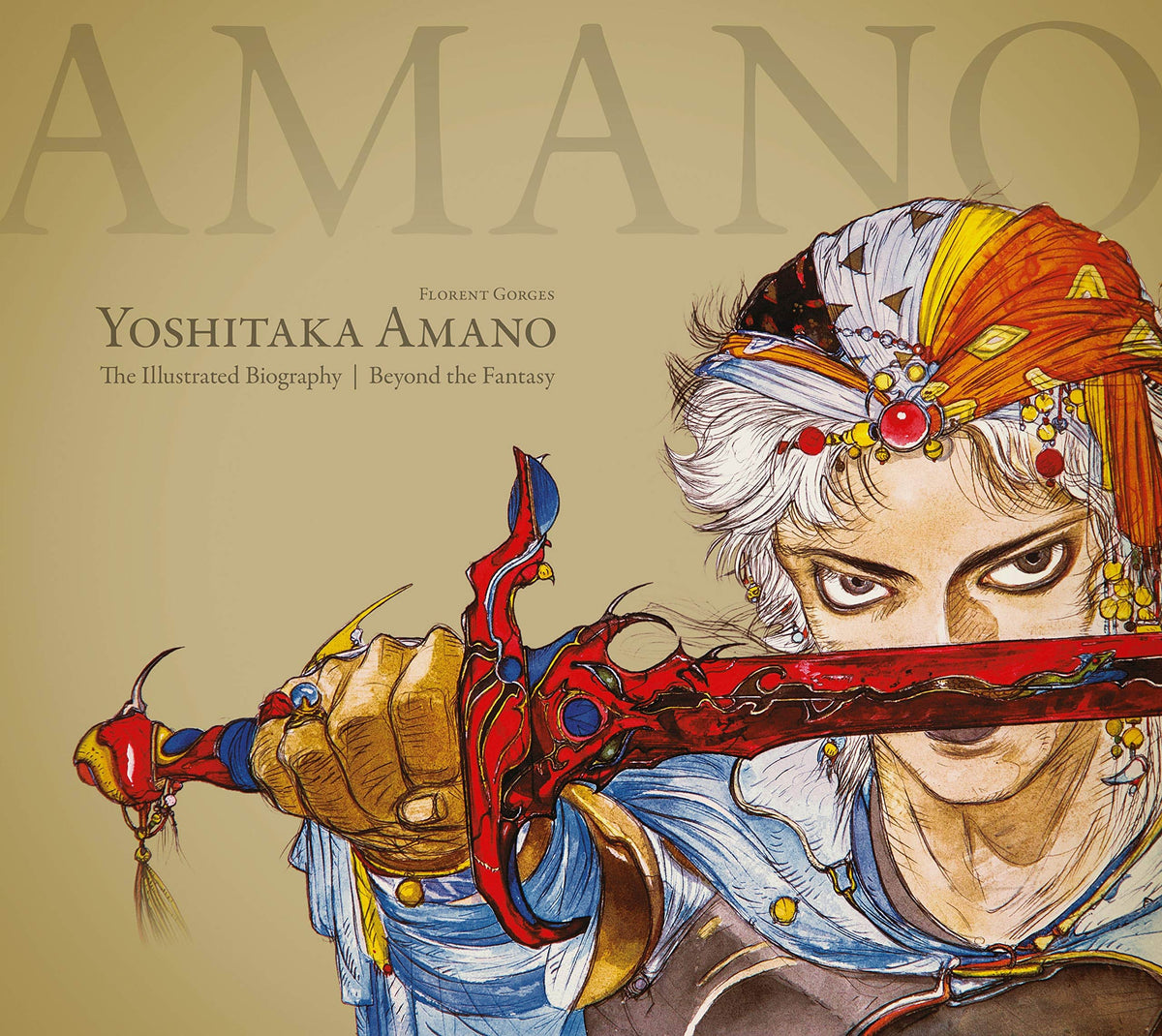 Yoshitaka Amano The Illustrated Biography HC Beyond The Fant