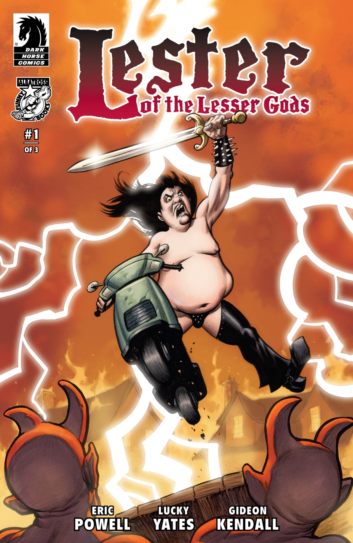LESTER OF LESSER GODS #1 CVR B POWELL