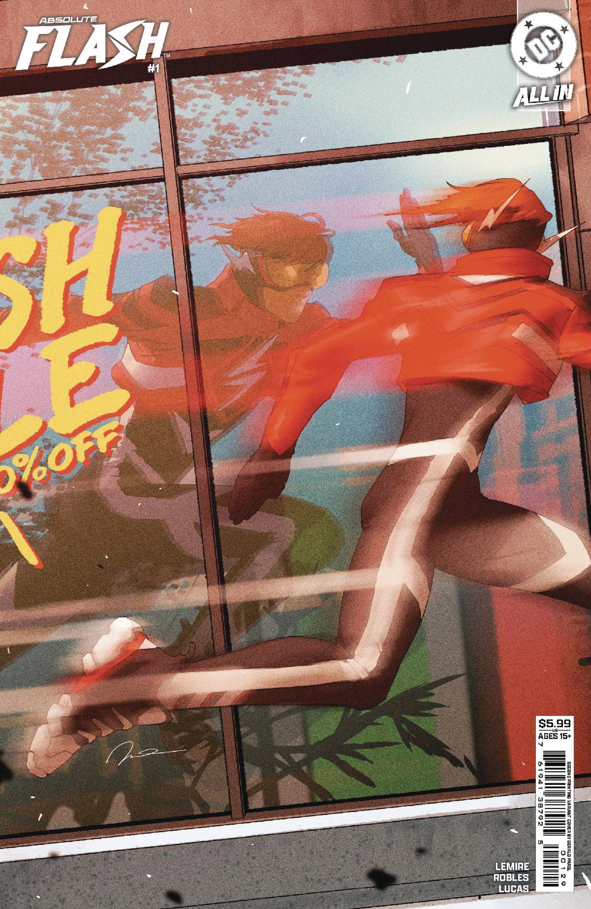ABSOLUTE FLASH #1 2ND PTG CVR B PAREL CSV