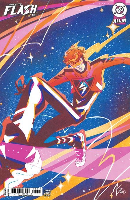 ABSOLUTE FLASH #8 CVR D AL KAPLAN CARD STOCK VAR