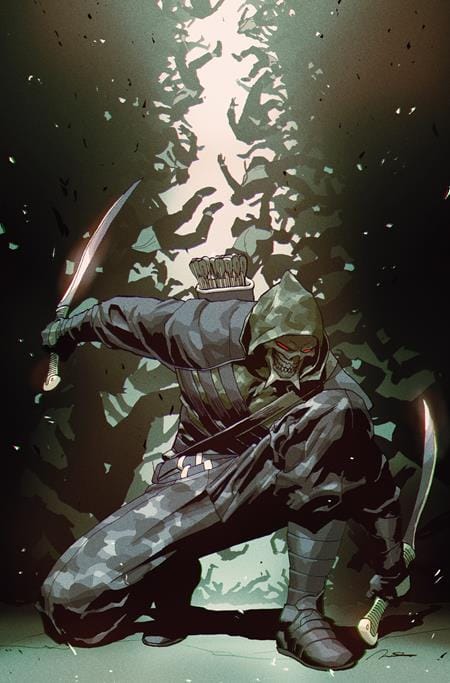 ABSOLUTE GREEN ARROW #3 (OF 6) CVR B GERALD PAREL CARD STOCK VAR